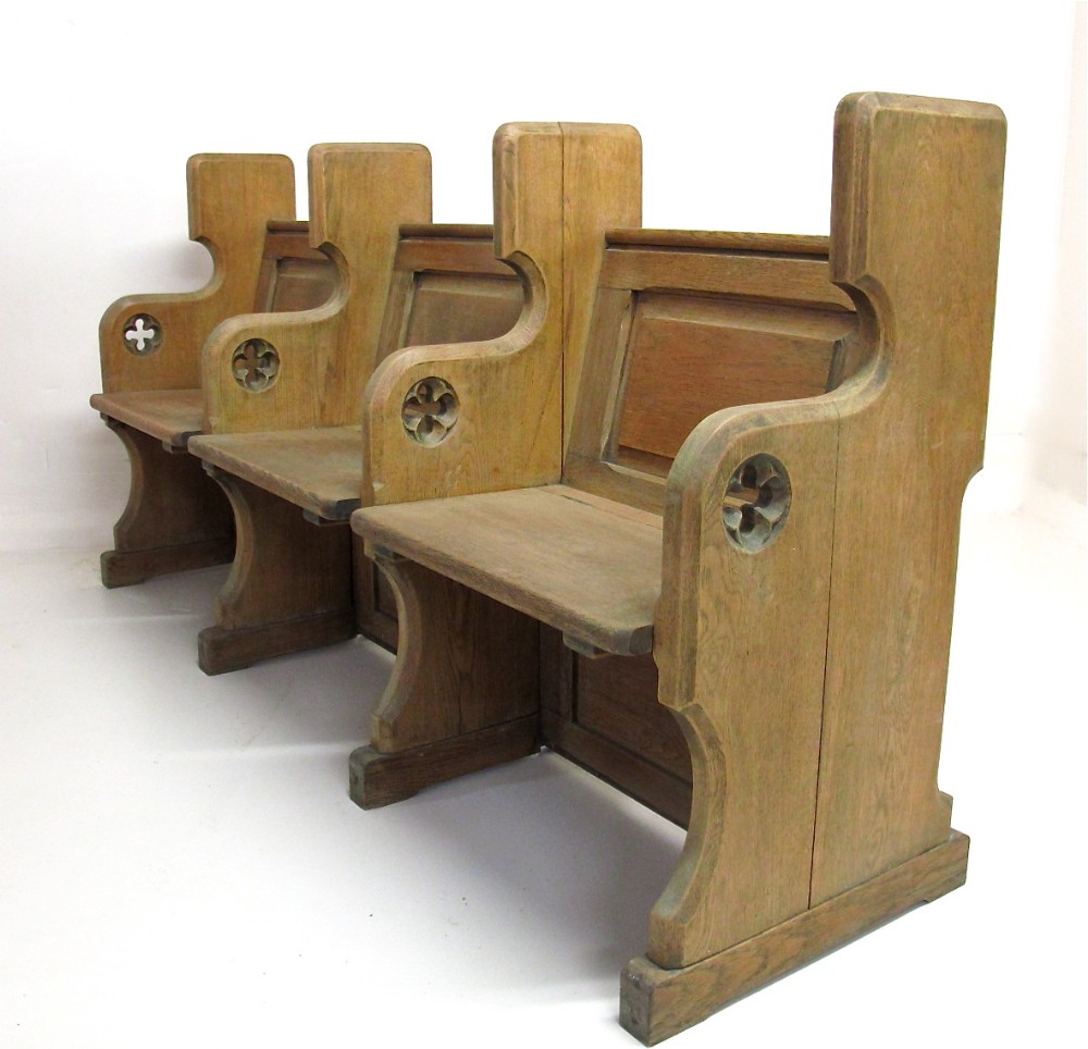 Oak Bench Pew