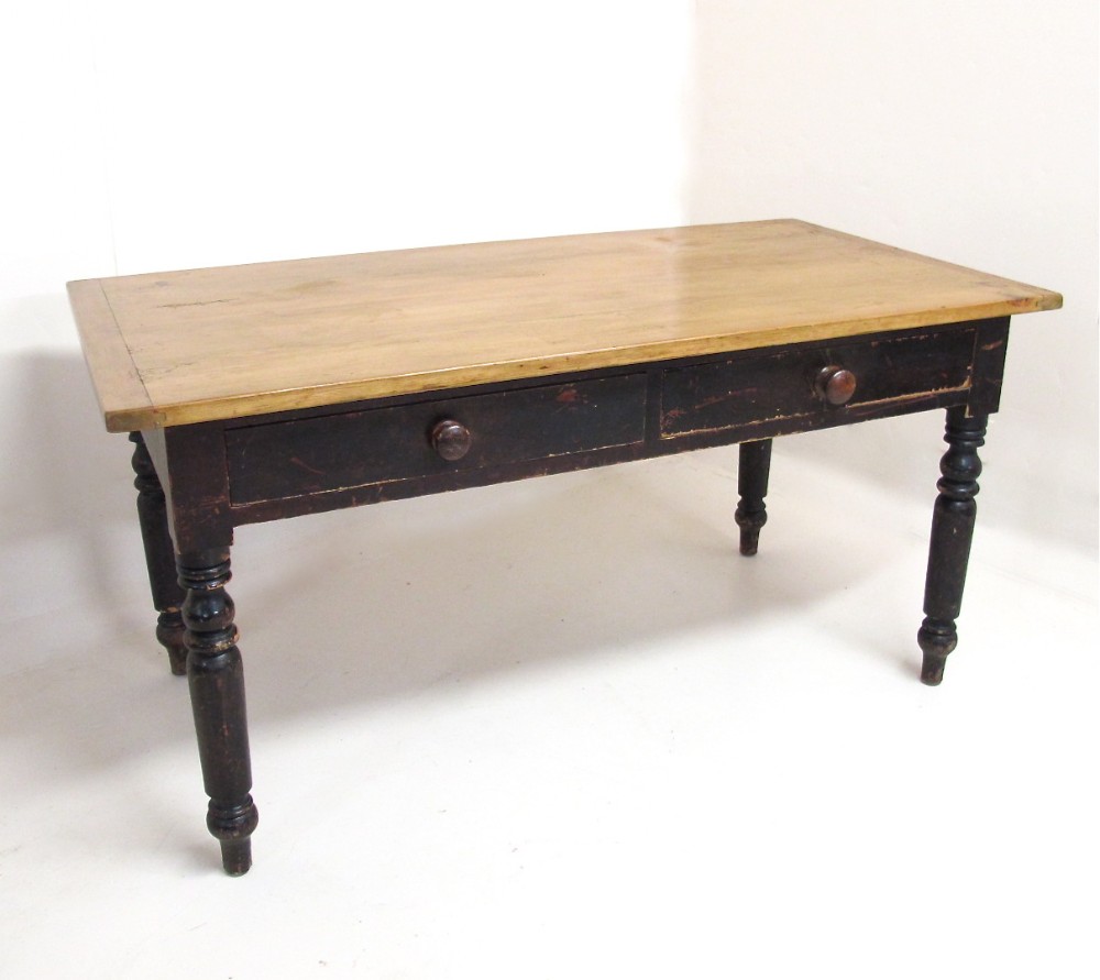 Antique Pine Kitchen Table