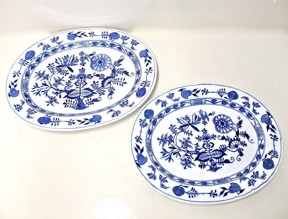 Blue & white Plates