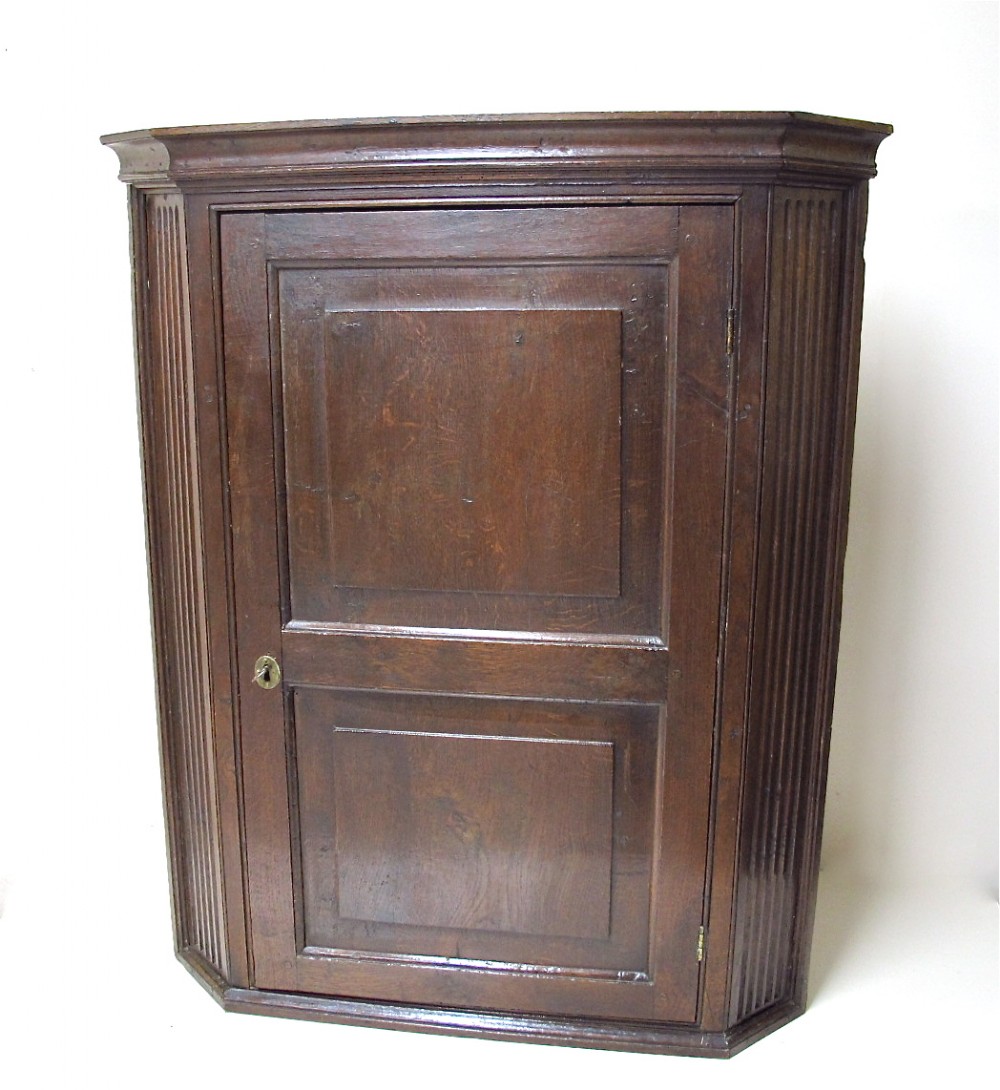 Oak Corner Cupboard