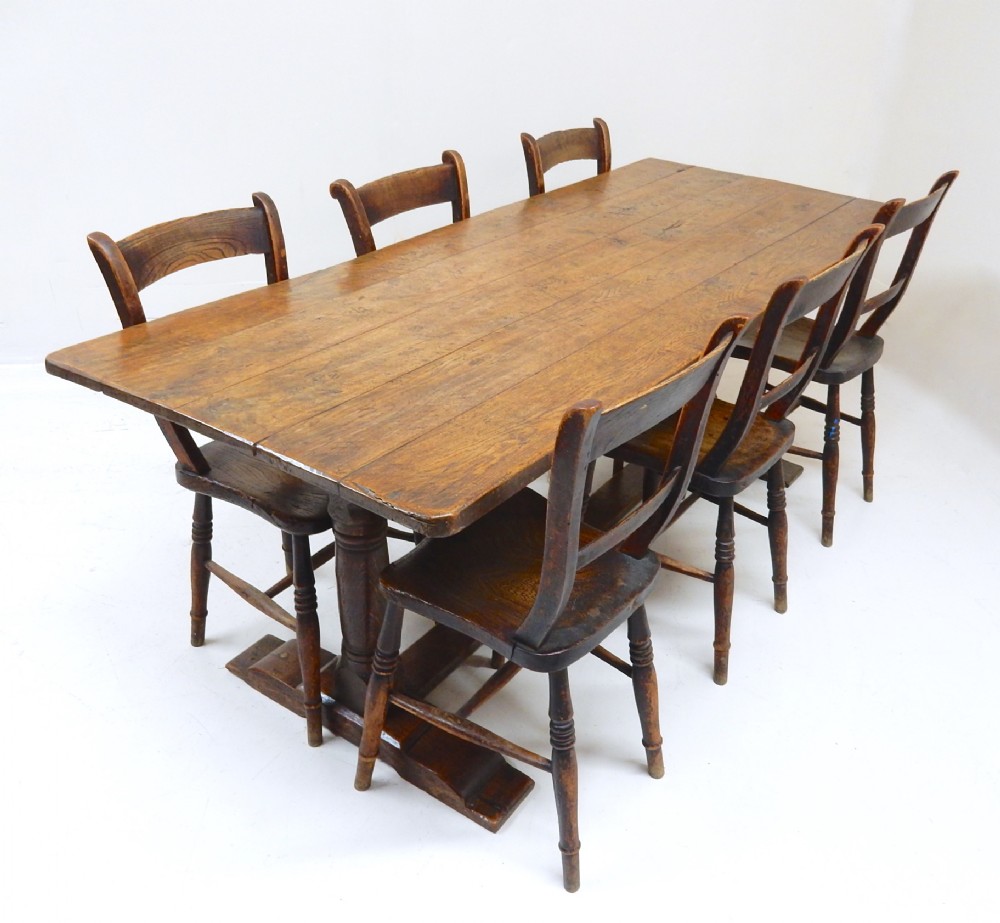 Oak Refectory Table