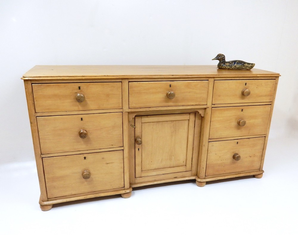 Large Antique Pine Base