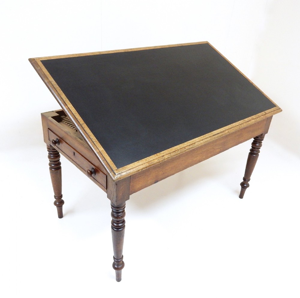 Oak Library Writing Table