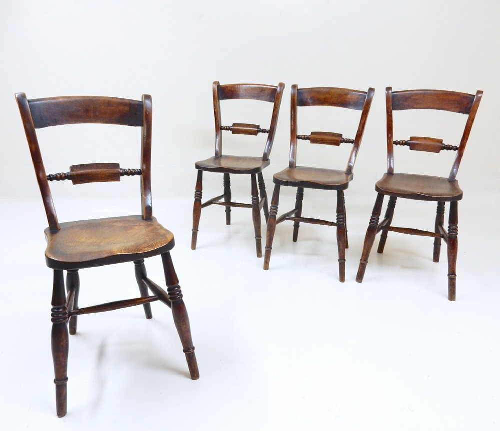 Antique Windsor Kitchen Chairs