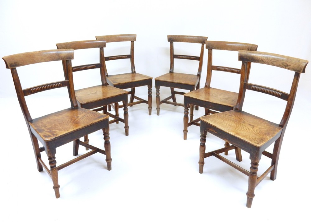 Antique Country Dining Chairs