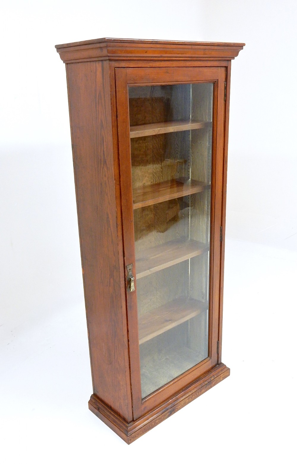 Pine Display Cabinet