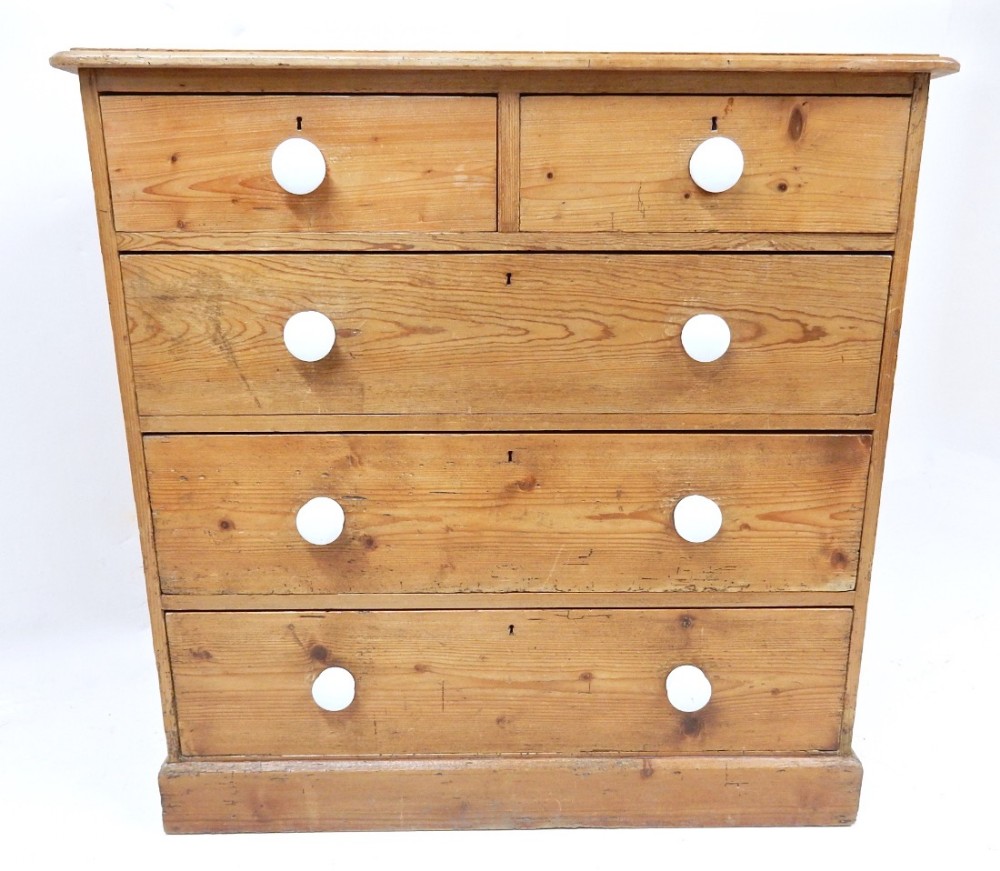 Antique Pine Chest of Drawers