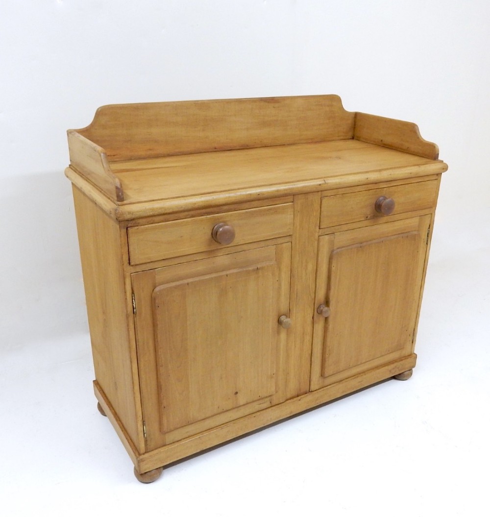 Antique Pine Cupboard Base