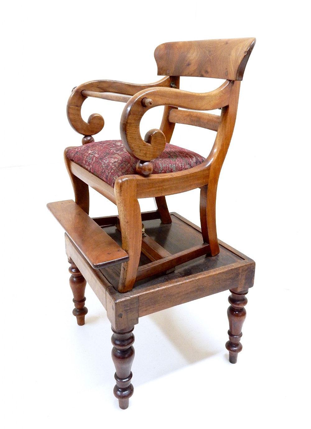 Mahogany Child's Highchair