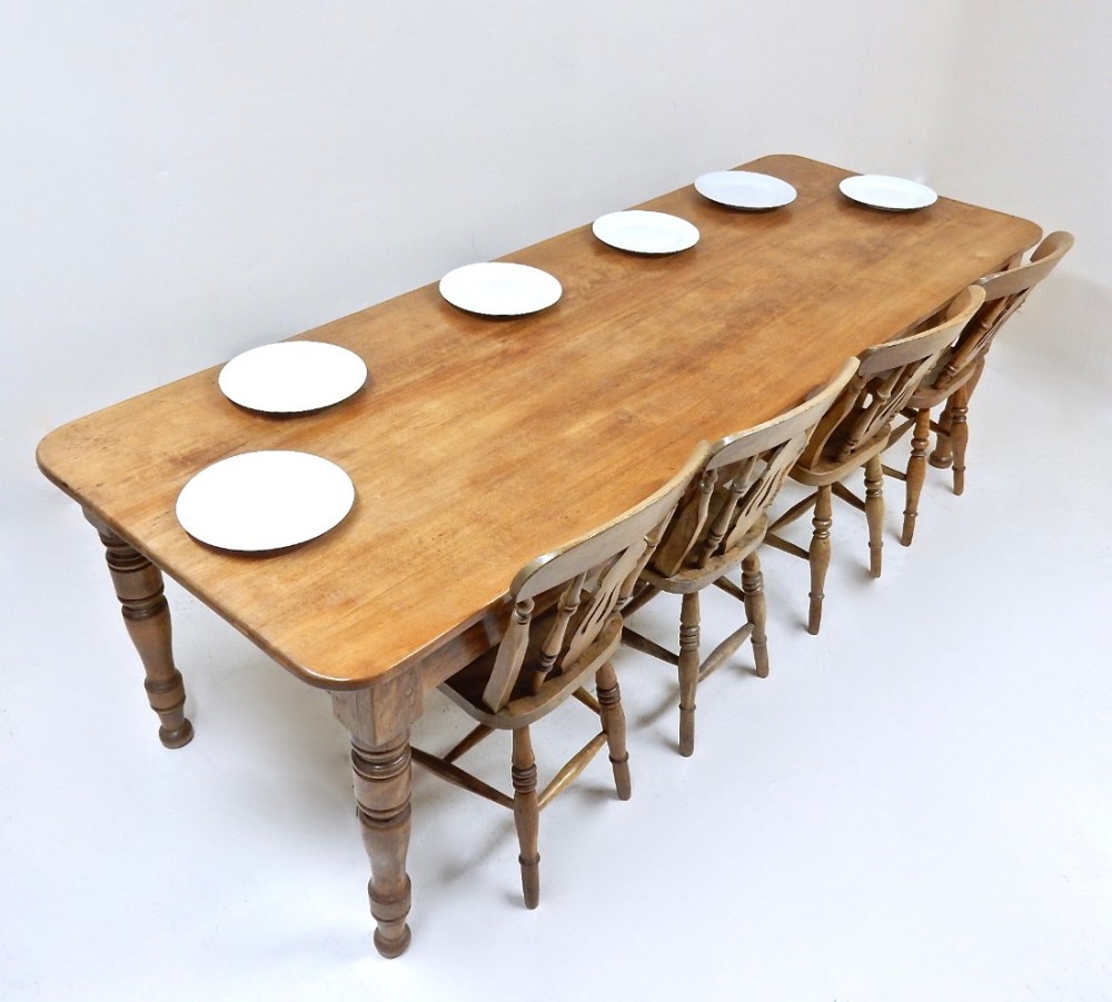 10 Seat Farmhouse Table