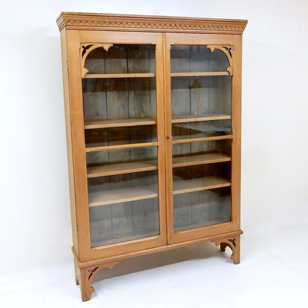 Victorian Pine Bookcase