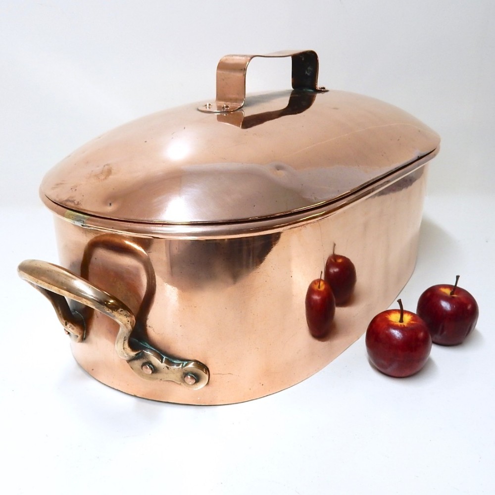 Large Copper Casserole
