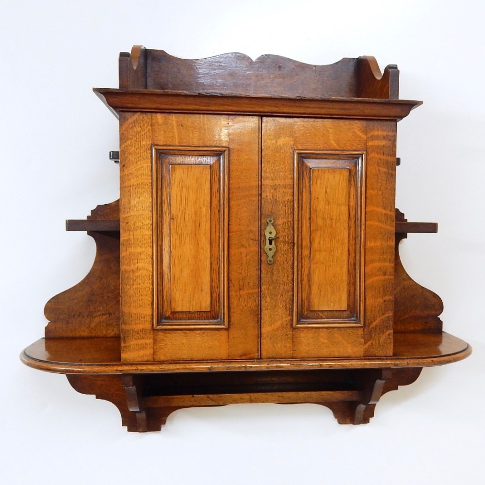 Oak Smokers Cabinet