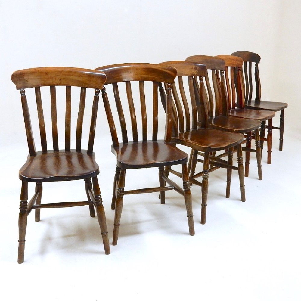 6x Windsor Kitchen Chairs