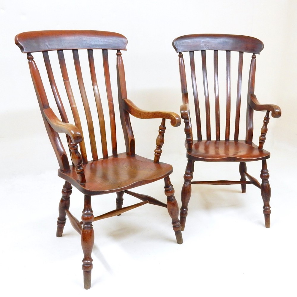 A Pair of Windsor Armchairs