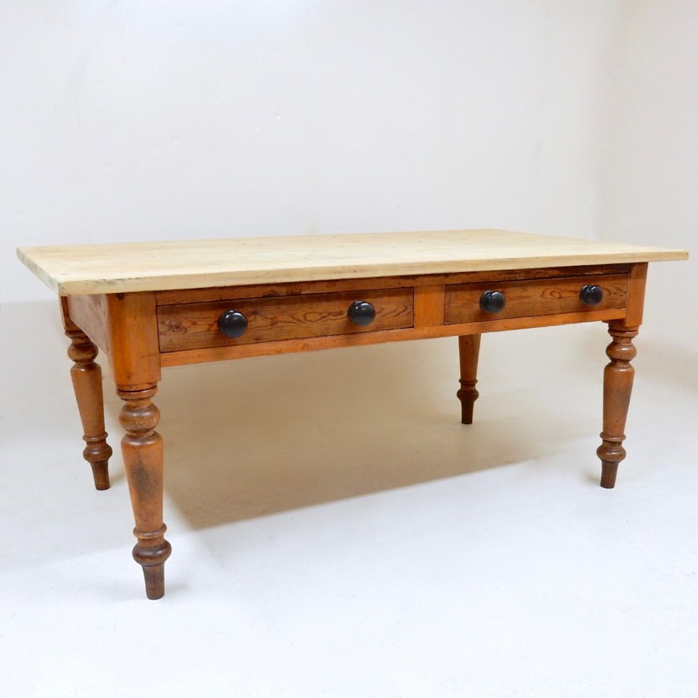 Pine Farmhouse Kitchen Table