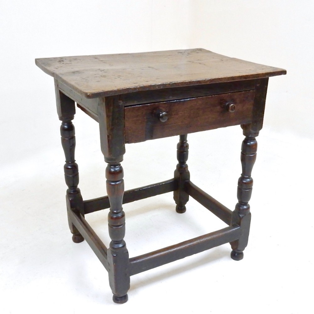 Small Oak Side Table
