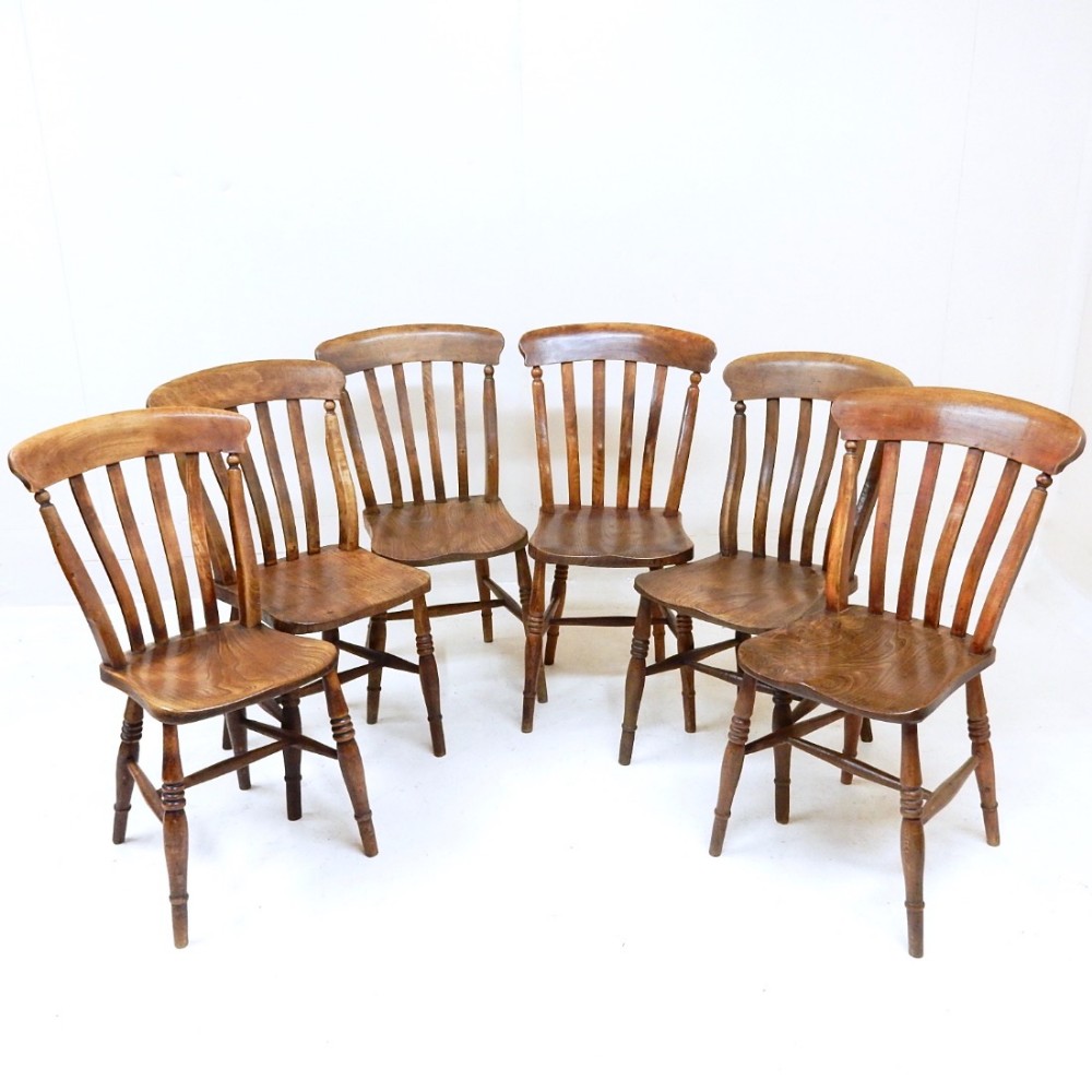 6 Windsor Kitchen Chairs