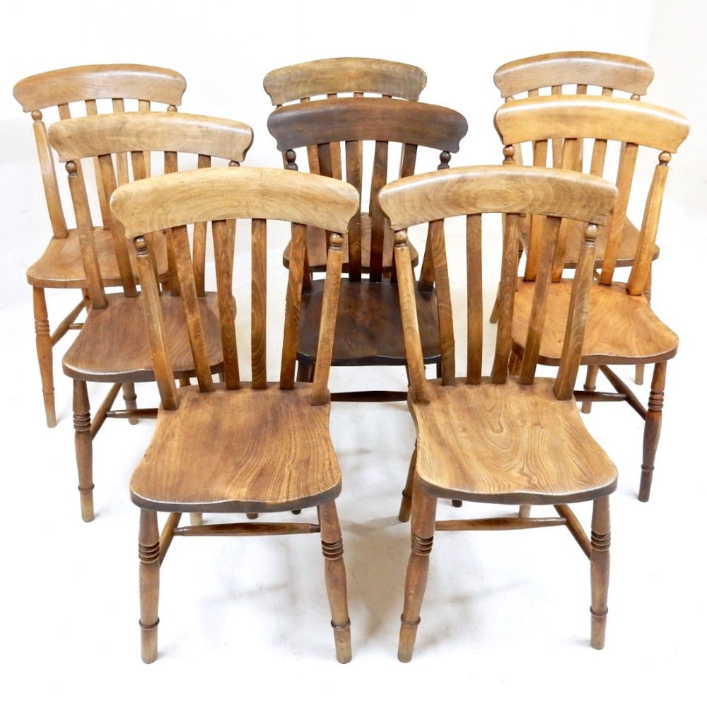 8 Windsor Kitchen Chairs