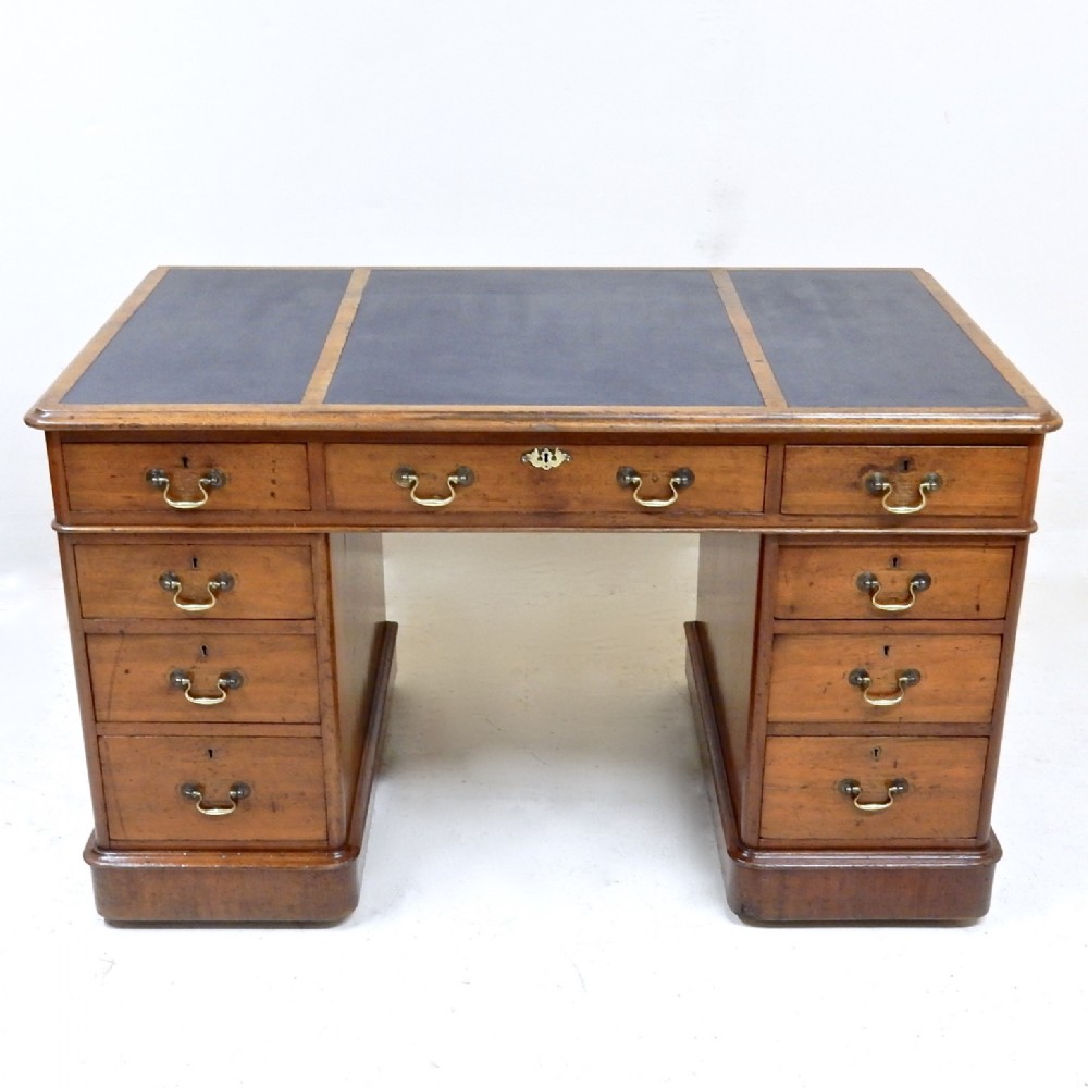 Mahogany Pedestal Desk