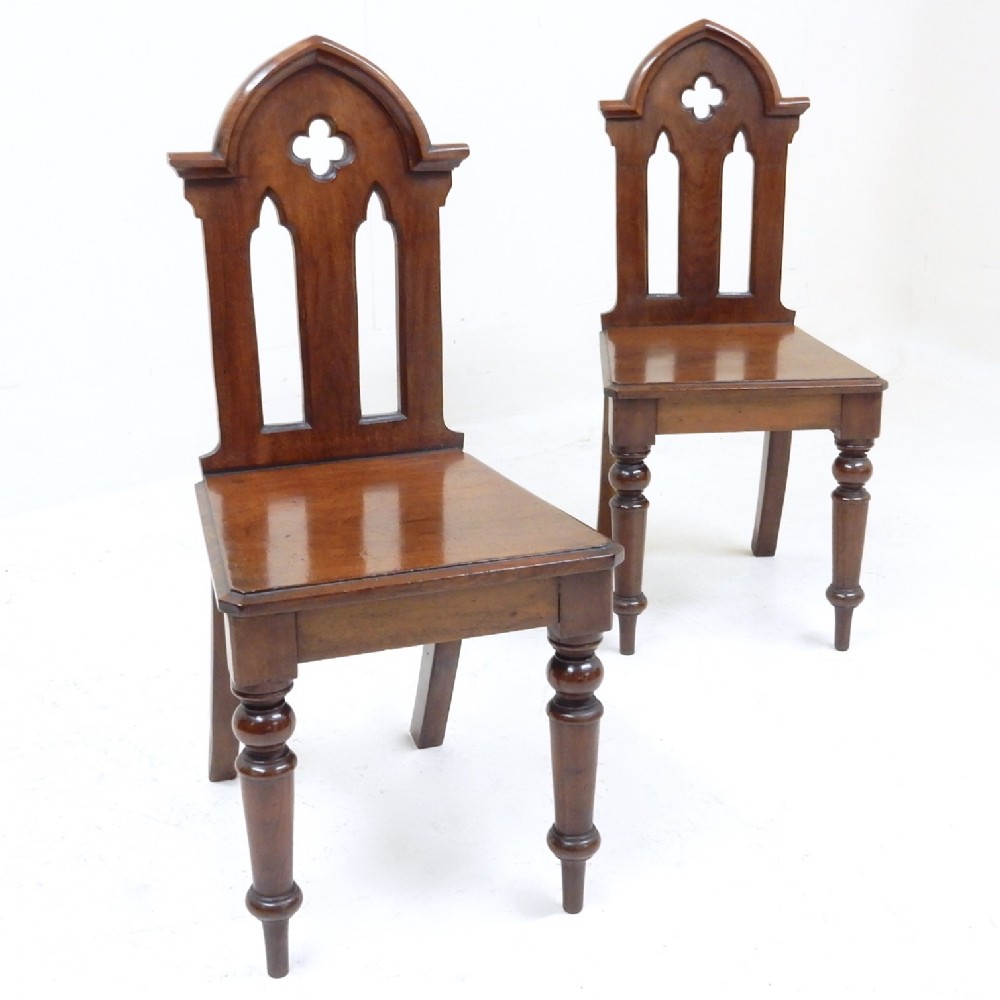 Pr Gothic Hall Chairs