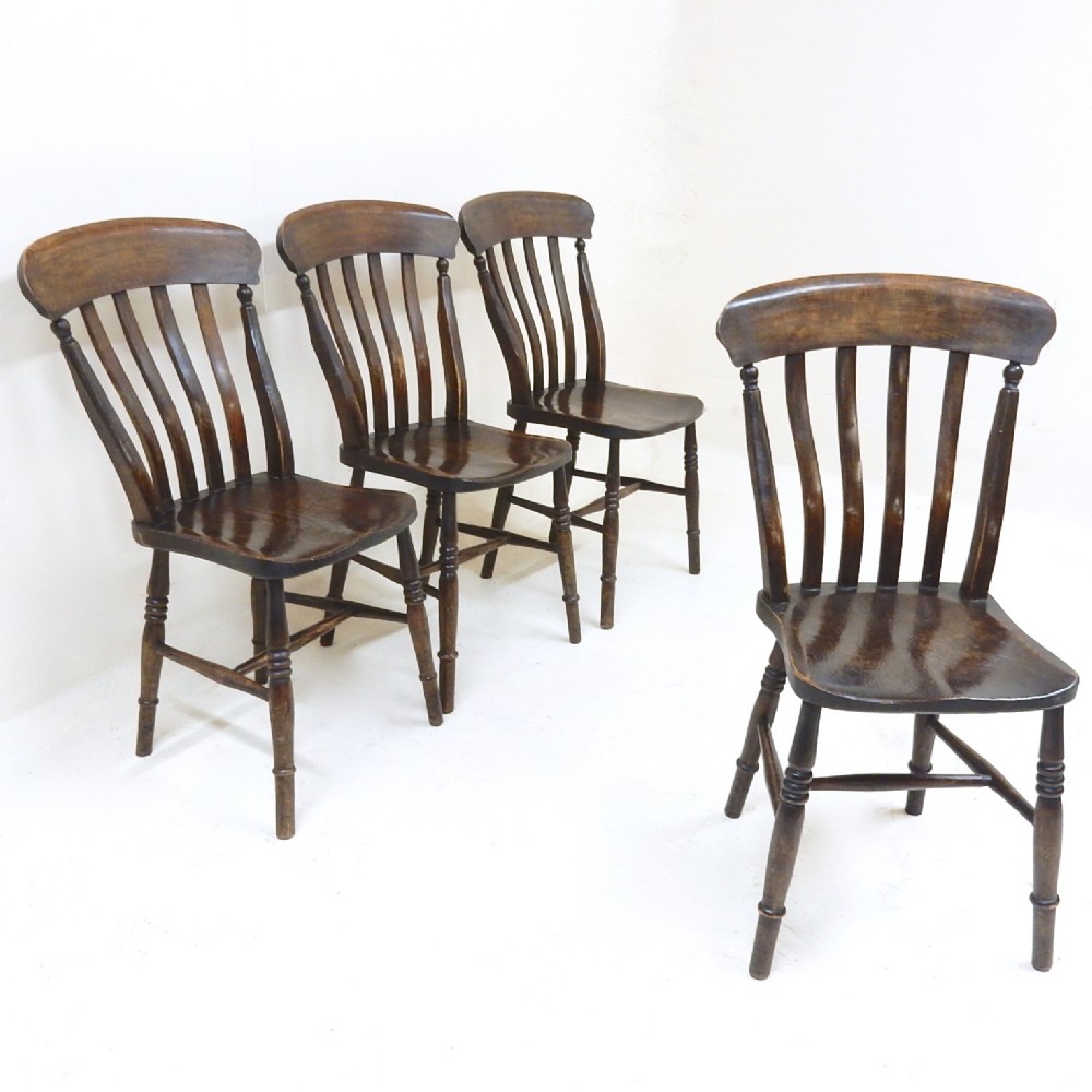 Set 4 Windsor Kitchen Chairs