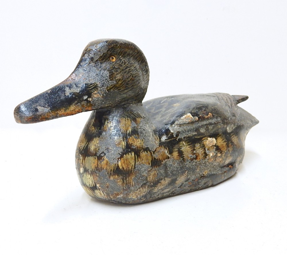 Cast Iron Decoy Duck
