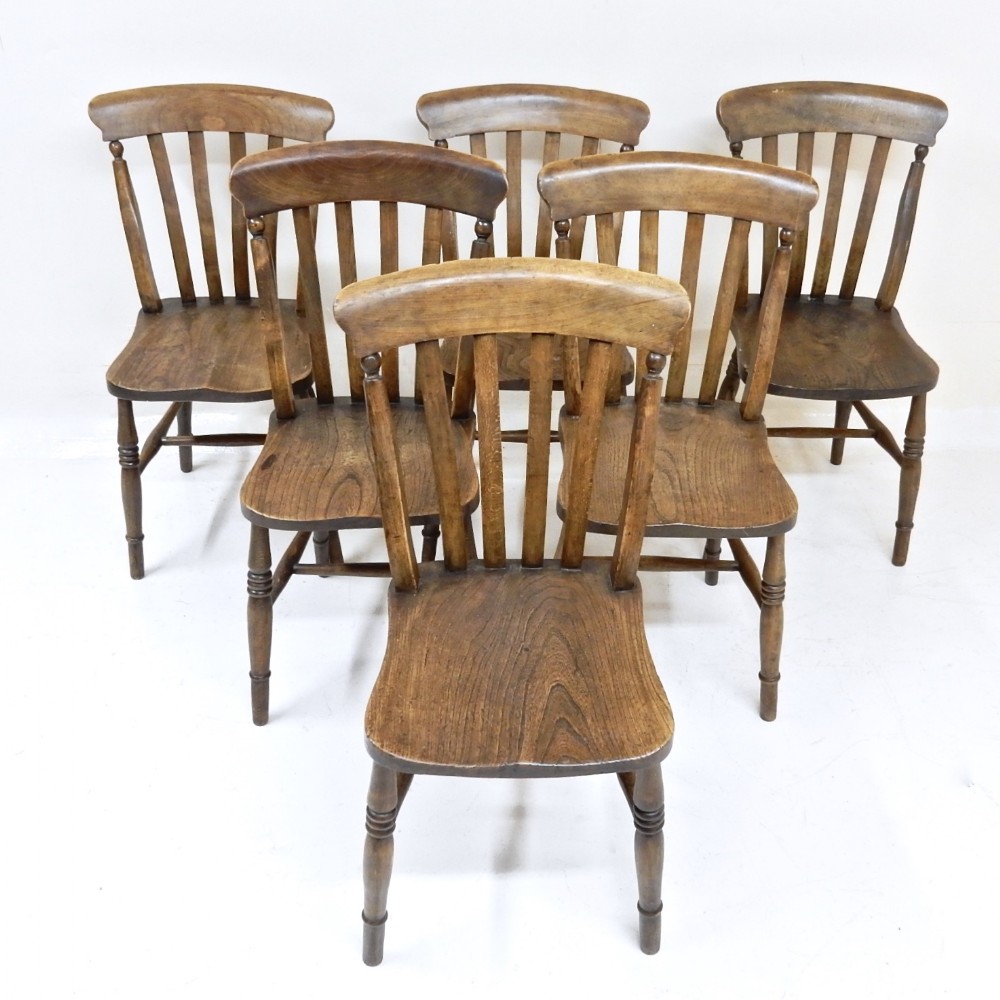 Set 6 Windsor Kitchen Chairs