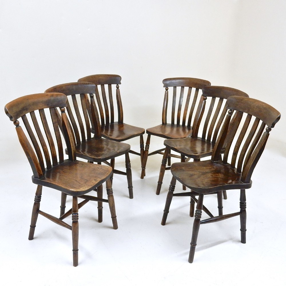6x Windsor Kitchen Chairs
