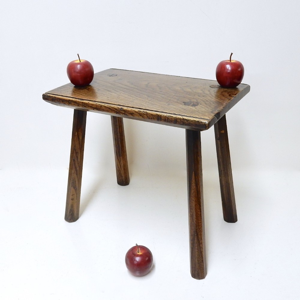 C19th Country Stool