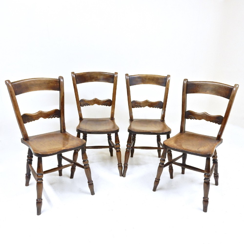 Windsor Dining Chairs x4