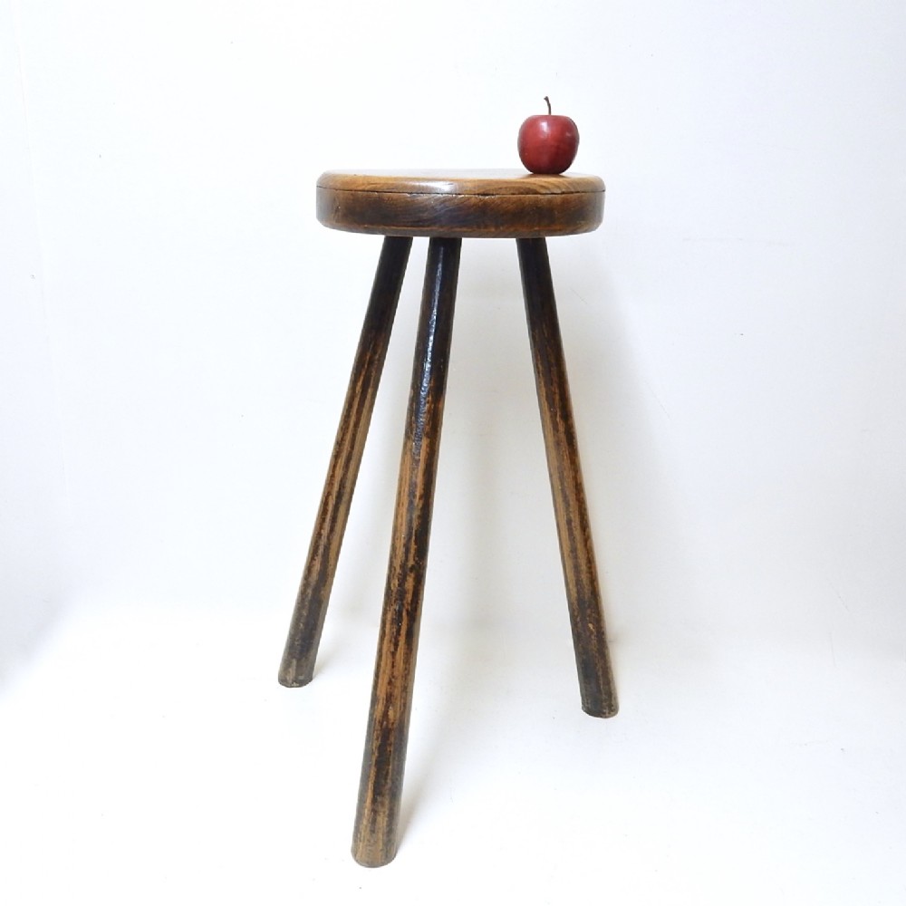 Tall Antique Stool