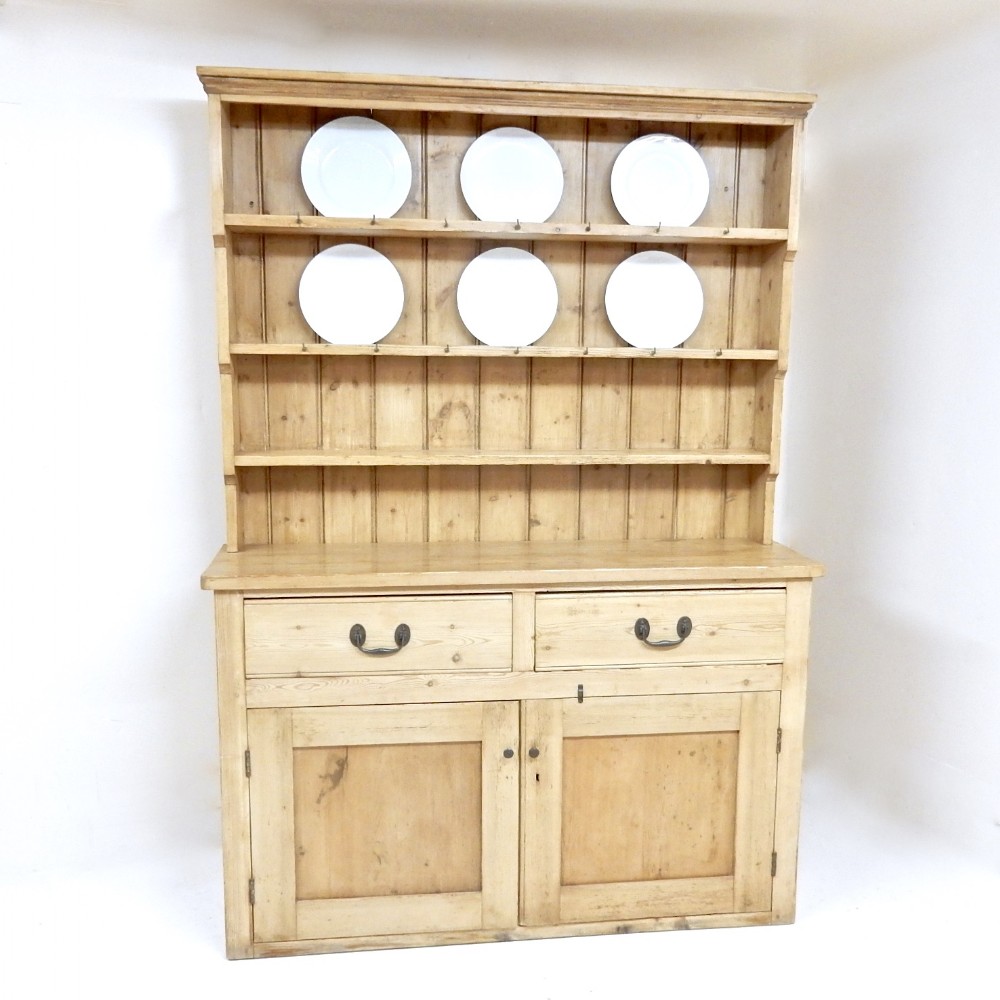 Antique Pine Kitchen Dresser