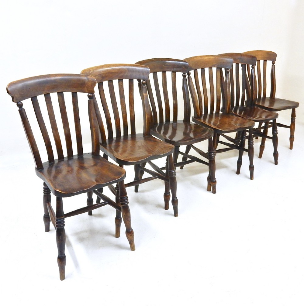6x Windsor Kitchen Chairs