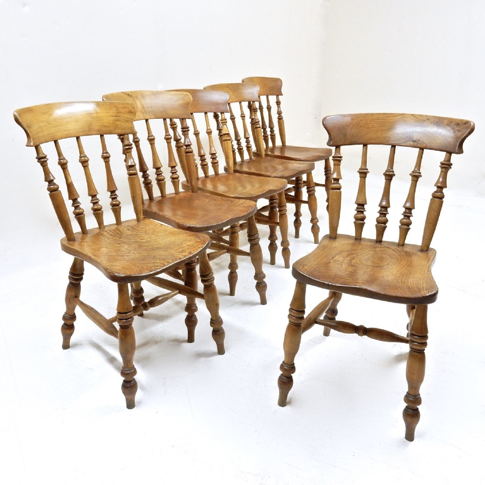 Windsor Kitchen Chairs x6