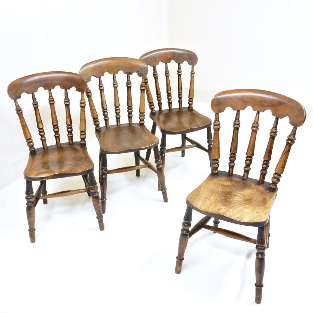 Set 4 Windsor Kitchen Chairs
