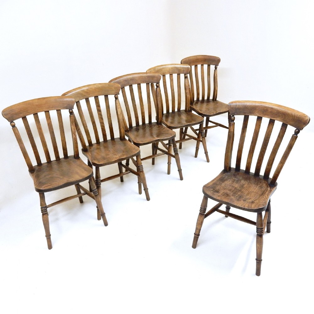 6x Windsor Lathback Chairs