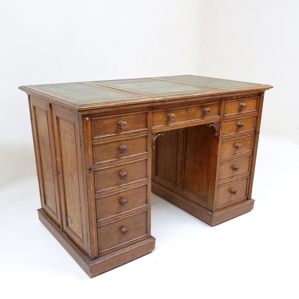 Victorian Oak Desk