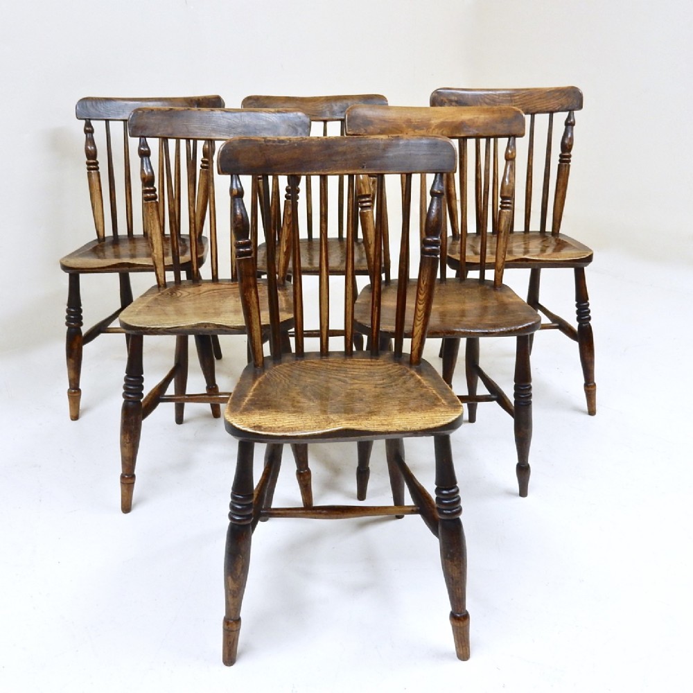 6x Windsor Kitchen Chairs