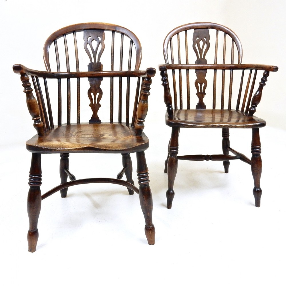 2x Windsor Armchairs