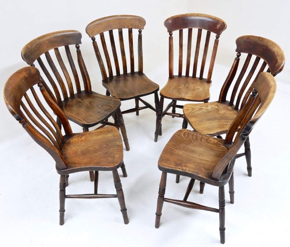 6x Country Kitchen Chairs View III
