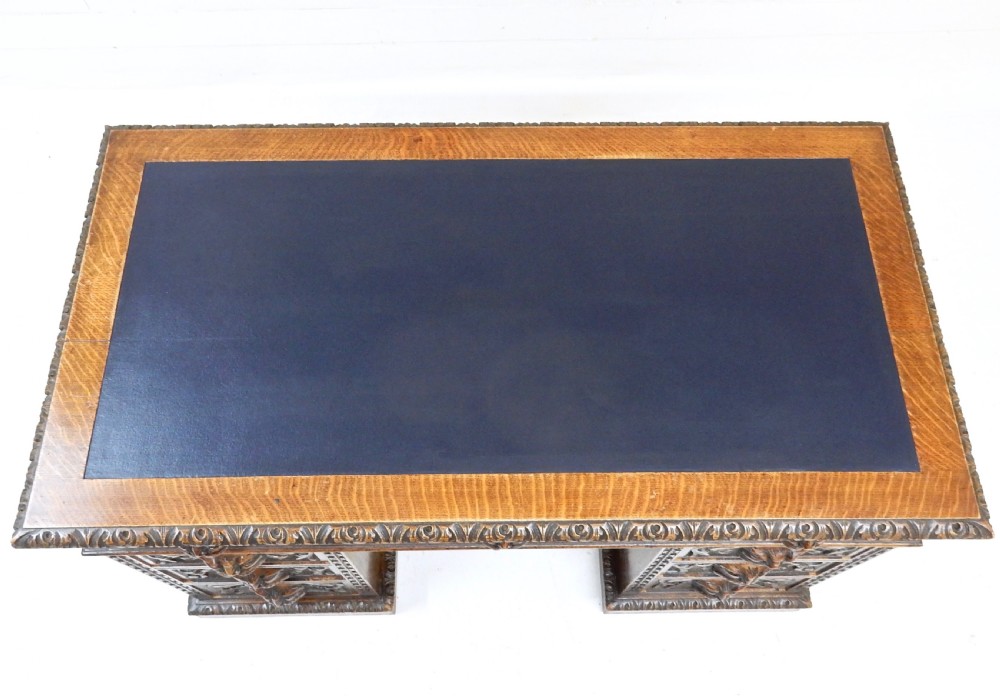 Small Oak Desk View VI