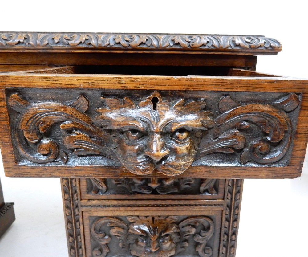 Small Oak Desk View IX