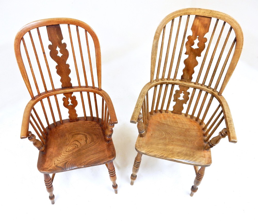 2x Windsor Armchairs View V
