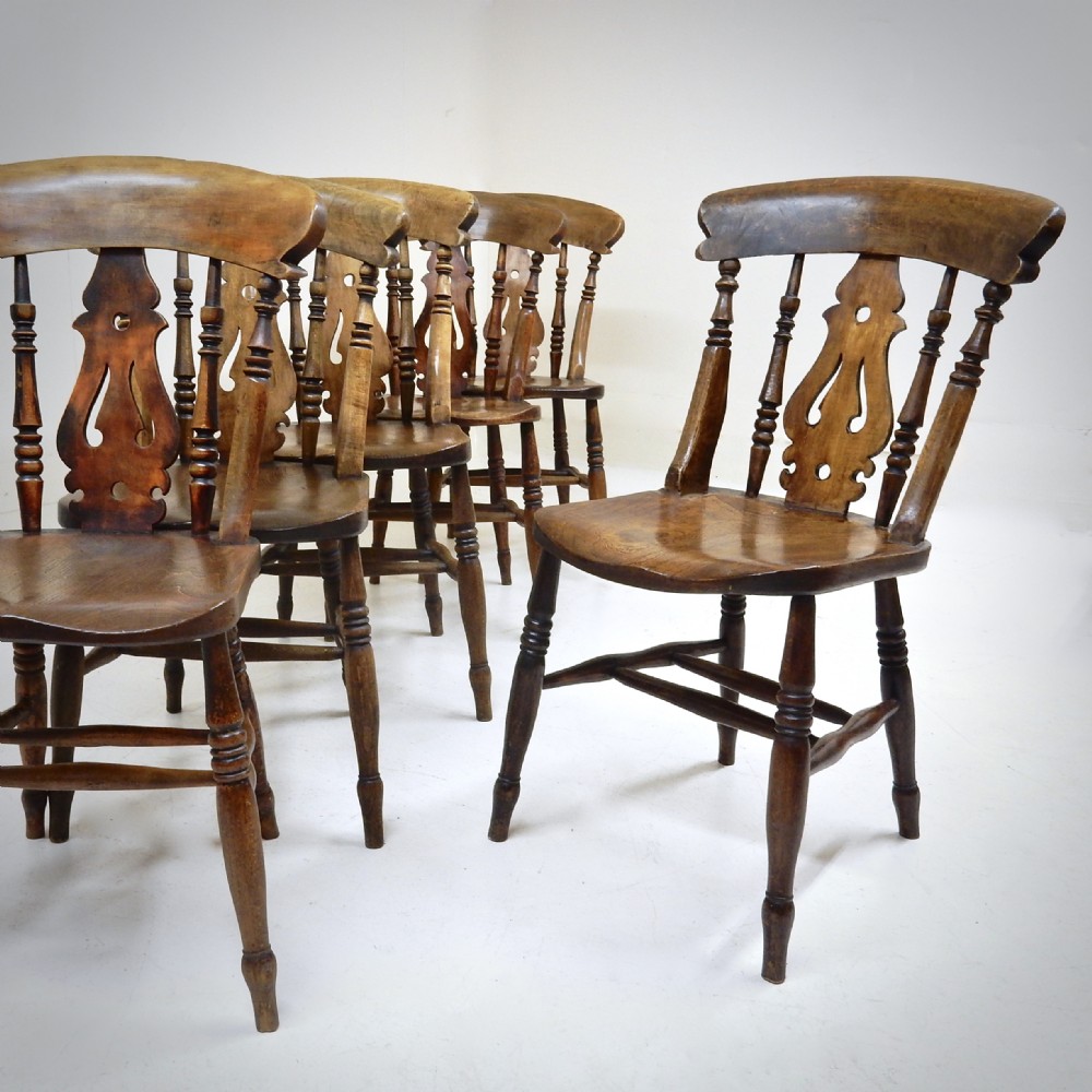 6x Windsor Kitchen Chairs