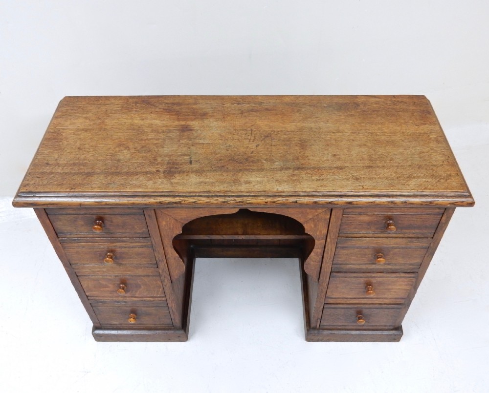 Small Oak Desk View IV