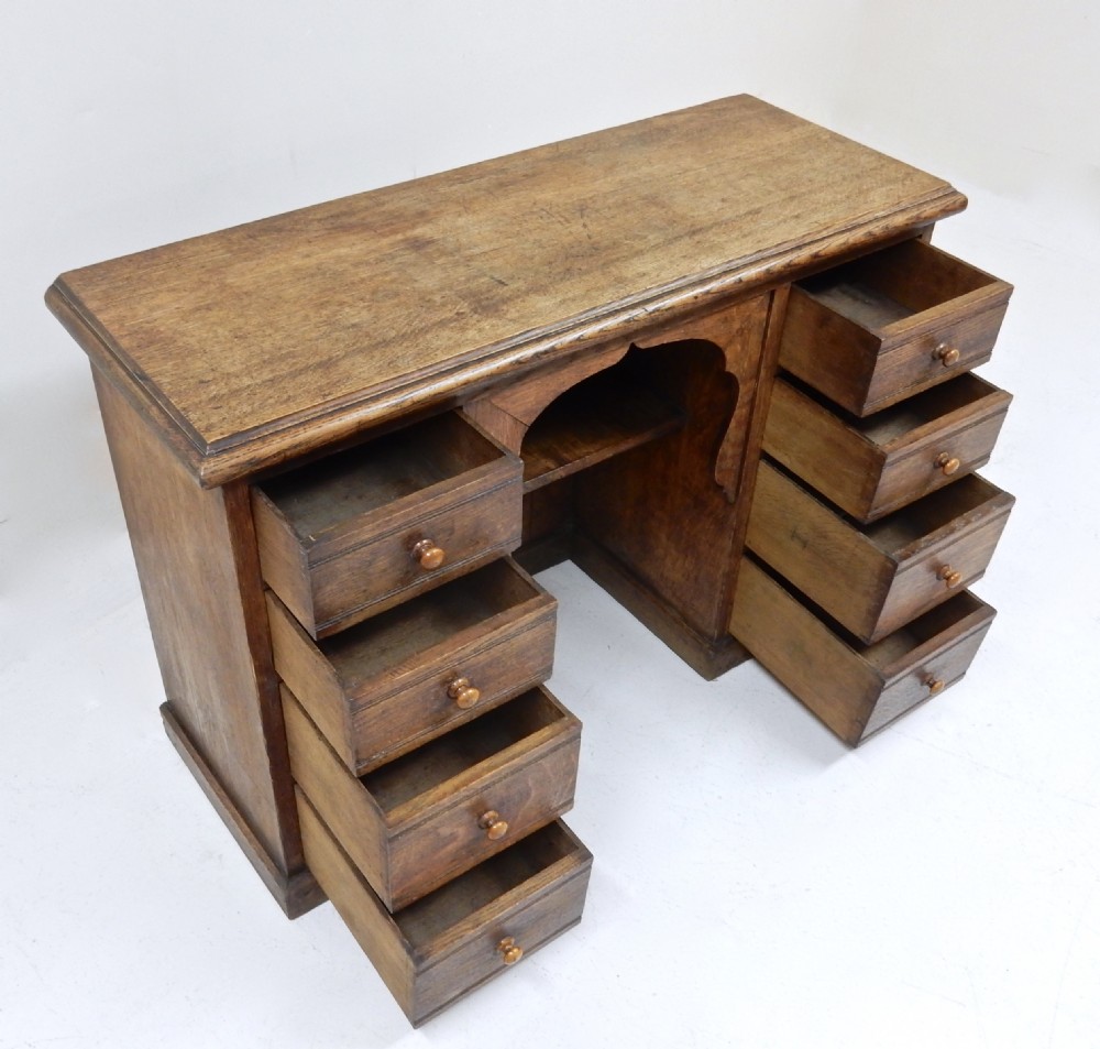 Small Oak Desk View V