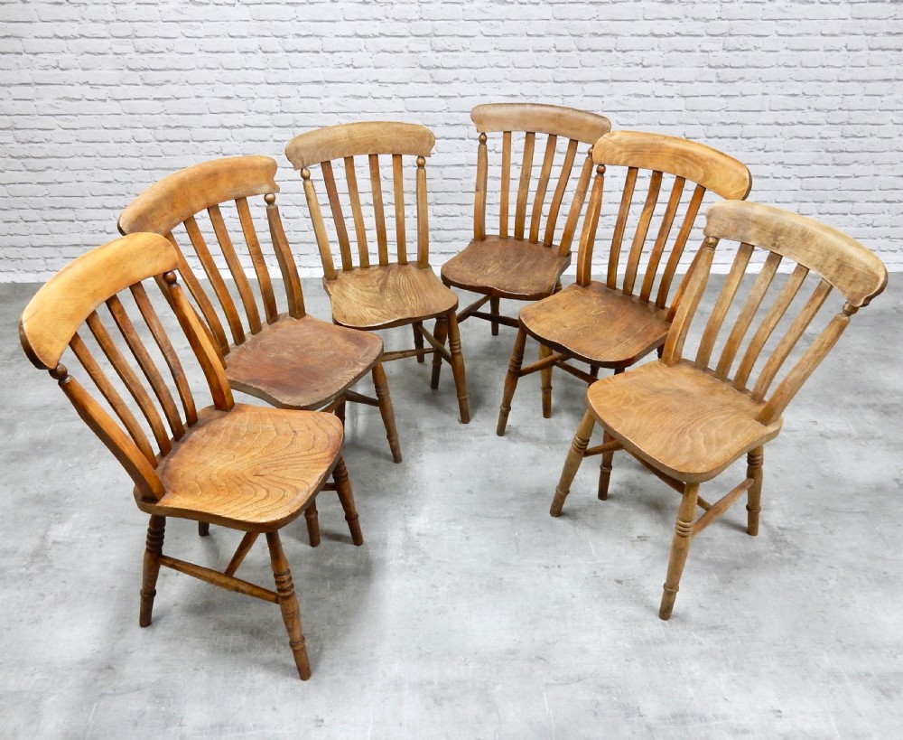 6x Windsor Kitchen Chairs View III