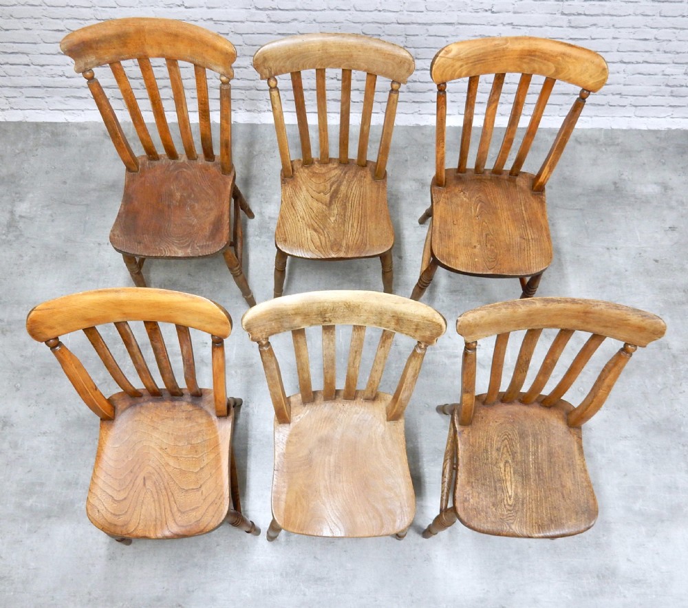 6x Windsor Kitchen Chairs View IV