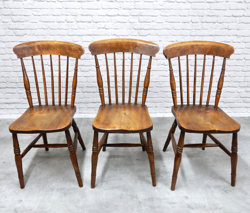 Set 6 Windsor Kitchen Chairs View V